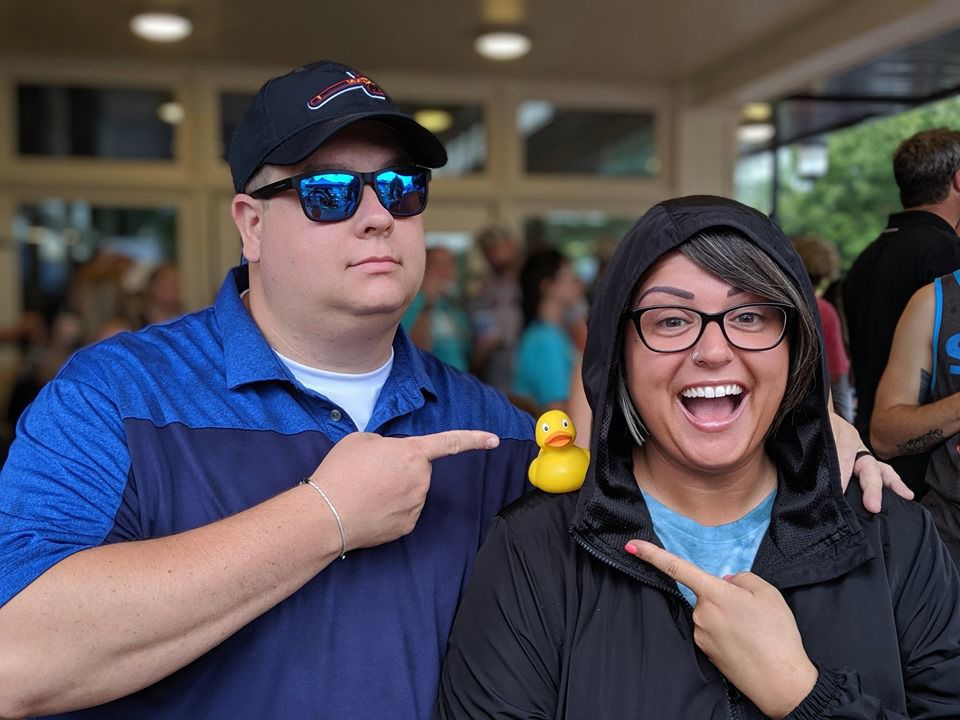 Duck race Garret and Lyndsay Ann Snyder.jpg